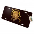 Graphics More Dark Angel Woman With Gold Halo Novelty Metal Vanity Tag License Plate