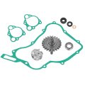 Water Pump Impeller Shaft Gear W Gaskets Rebuild Kit For Honda Cr125r 1997-2004 Oem 19240-kz4-a90 