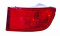 Passenger Side Bumper Reflector 212-2924r-c Red Waterproof Rear Light For Cars Polished Finish Capa Certified Lamp 