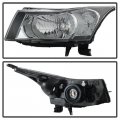 Chrome Housing Oe-style Headlight Headlamp Assembly For 2010-2015 Chevy Cruze Limited Model Driver Passenger Side