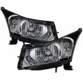 Chrome Housing Oe-style Headlight Headlamp Assembly For 2010-2015 Chevy Cruze Limited Model Driver Passenger Side 