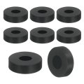36pcs Thick Rubber Spacer 13 16 Inch Od X 5 Id 3 Thickness Round Bushings Anti Vibration Flat Washers For Home Industrial