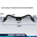 Adjustable Transmission Crossmember For Chevy Silverado Gmc Sierra C10 C20 2wd Truck Blazer And Suburban 1963-1987 Cp9427