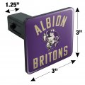 Albion College Britons Logo Tow Trailer Hitch Cover Plug Insert 1 4 Inch 25