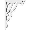 Finley Architectural Grade Pvc Brackets Bktp01x04x06fi 5 8 In W X 4 D 6 H Unfinished White Decorative Corbels For Interior And