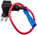 Bussmann Bp Hhtr-rp Atr Micro Ii Fuse Add A Circuit 10 Amp With 5 16 Lead Wire Crimp Term 1 Pack 
