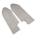 Front Door Panels Armrest Leather Cover Fit Honda Cr-v Crv 2007 2008 2009 2010 2011 2012 Gray 