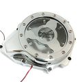Blue Led Glass See Through Engine Stator Cover For Suzuki Gsx1300r Hayabusa 1999-2013 Chromed Motorbike B00ywche6k 