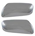 Top 1 2 Upper Chrome Mirror Covers Lays Over Factory Original Mirrors For Ford F-150 2009-2014 