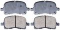 Sgd741c Service Grade Ceramic Disc Brake Pad Set For Rear Position 
