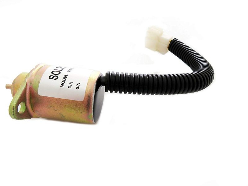 Fuel Shut Off Shutdown Solenoid For Kubota Yanmar Synchro Start Sa4569t 12v