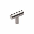 Richelieu Hardware Bp348740170ab Antibacterial Collection 1 9 16-inch 40 Mm X 14 Stainless Steel Modern Cabinet And Drawer Knob 