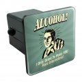 Alcohol I Only Drink To Make You More Interesting Funny Humor Retro Tow Trailer Hitch Cover Plug Insert