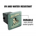 Alcohol I Only Drink To Make You More Interesting Funny Humor Retro Tow Trailer Hitch Cover Plug Insert