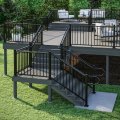 Deckorators 180 Degree Return Loop Textured Black