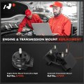 A-premium Engine Motor Mount And Transmission Kit Compatible With Lexus Ls400 1995-2000 4 0l Automatic 2-pc Set Replace