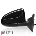 To1321322 Factory Style Passenger Right Side Mirror Manual Folding Power Adjust Compatible With Toyota Yaris 15-18 Paint To
