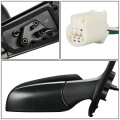 To1321322 Factory Style Passenger Right Side Mirror Manual Folding Power Adjust Compatible With Toyota Yaris 15-18 Paint To