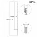 Uxcell Hss High Speed Steel Extra Long Twist Drill Bits 2mm Diameter 200mm Length 6 Pcs
