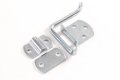 Red Hound Auto Stake Rack Gate Corner Latch Single Security Straight Mount Bent Bracket Utility Body Flatbed Trailer Wood Side