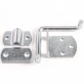 Red Hound Auto Stake Rack Gate Corner Latch Single Security Straight Mount Bent Bracket Utility Body Flatbed Trailer Wood Side