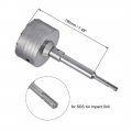 Uxcell Wall Hole Drill Bit 105mm Concrete Cement Stone Saw Cutter 190mming Depth Round Shank With Connecting Rod For Sds X4