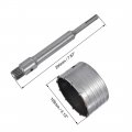 Uxcell Wall Hole Drill Bit 105mm Concrete Cement Stone Saw Cutter 190mming Depth Round Shank With Connecting Rod For Sds X4