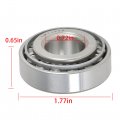 Wflnhb Golf Cart Front Wheel Bearings Seal Kit Replacement For Club Car Ds 1982-2002