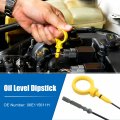 Uxcell 1 Pcs Engine Oil Dipstick Fluid Level For Audi A4 Quattro Base 3 2l V6 Gas 2009 No 06e115611h
