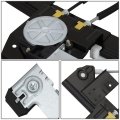 Factory Style Rear Power Window Regulator With Motor Assembly Compatible Chevy Gmc Isuzu Saab Buick 02-09 Driver Left Side