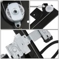 Factory Style Rear Power Window Regulator With Motor Assembly Compatible Chevy Gmc Isuzu Saab Buick 02-09 Driver Left Side