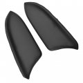 Waltyotur 2 Pcs Black Sedan Lr Door Panel Armrest Set Pu Leather Replacement For Accord 2008-2012