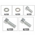 G-plus Small Block Stainless Steel Engine Bolt Kit Set Compatible With 265 283 302 305 327 350 And 400 Sb Chevy Engines W