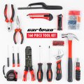 Cartman 160 Piece General Household Hand Tool Set Kit With Plastic Toolbox Electricians Tools