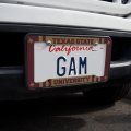 Texas State University Primary Logo License Plate Tag Frame