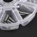 Slotted Set Grub Screws M4 Metric 304 Stainless Steel Flat Point Assortment Kit 1set 100pcs