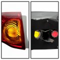 Acanii For 2009-2010 Toyota Corolla Outer Rear Replacement Tail Light Driver Side Only