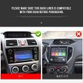 Dashboard Mat For Subaruester 2014-2018 Crosstrek 2012-2017 For Impreza 2012-2016 Accessories Car Interior 3d Silicone Dash Pad