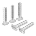 30pcs T-slot Bolts M8 X 40mm Hammer Head Bolt T Screw Drop-in Stud For 4040 Series Aluminum Extrusion Profile Carbon Steel 