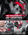 Kemimoto Highway Pegs 1 4-inch For Electra Glide Road King Street Engine Guard Bar Foot Rests