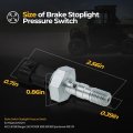 4014262 Brake Pressure Switch Stoplight For Polaris Ranger 570 Sp Crew Full-size 500 1000 150 Etx Rzr 200 900 Pro Sportsman 450