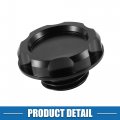 A Absopro Car Oil Filler Cap Engine Modified Tank Cover For Acura Integra Gs Ls 1990-2001 Gs-r 1992-2001 Black