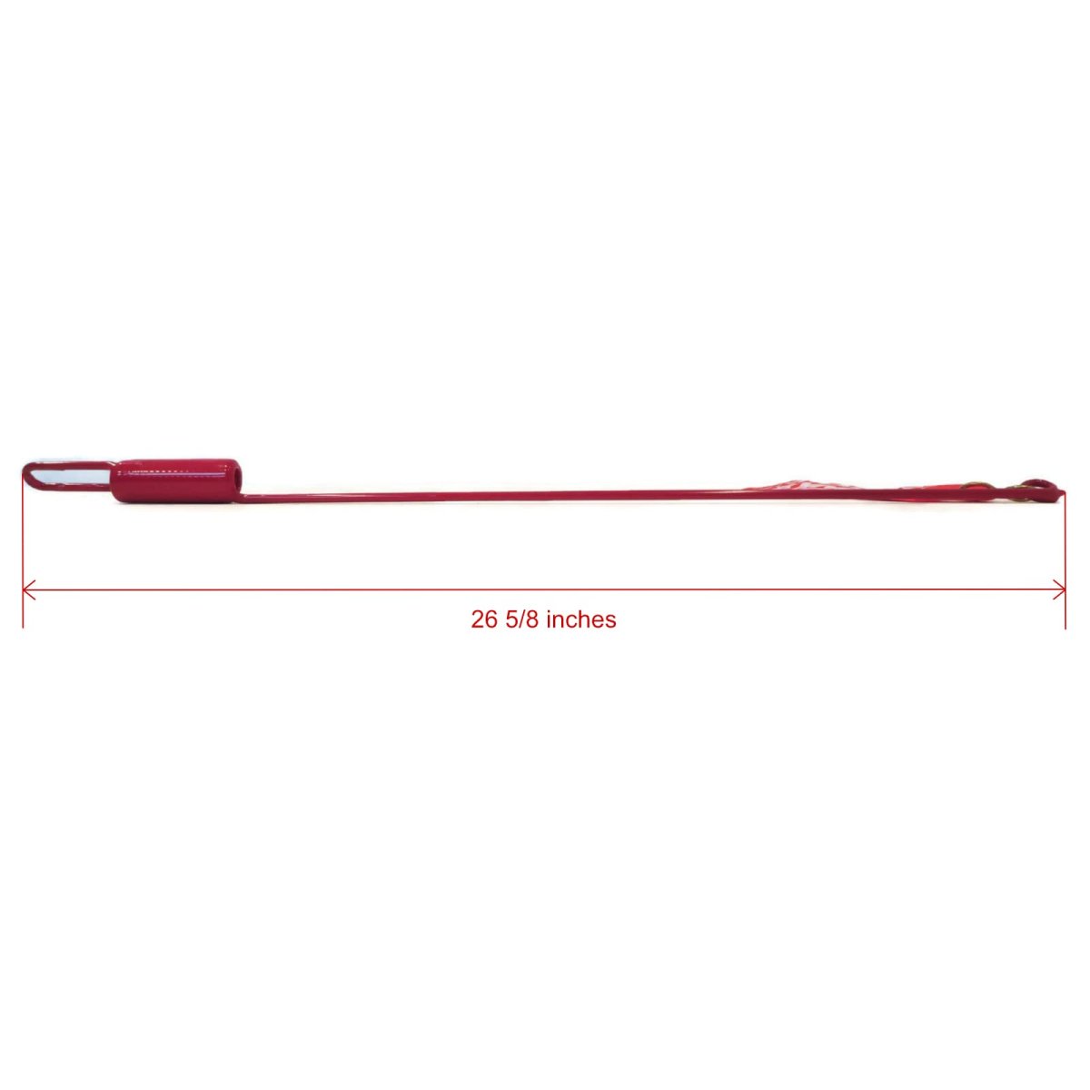 Set Of 26 In Snowplow Blade Guides With Flags And Hardware For Western Pro Plus Red Marker Think Snow Graphics