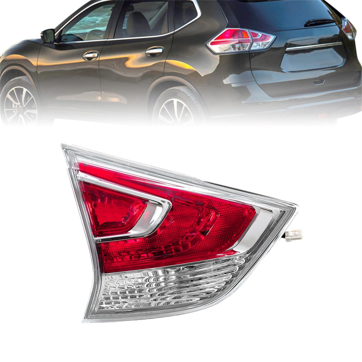 Left Inner Tail Light Assembly Replacement For 2013 Altima Clear And Red Driver Side Lamp Oe Ni2801196 26550-3tg0b