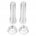 Motorcycle Shock Riser 2pcs Universal Rear Absorbers Height Extension With Screw