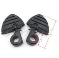Hk Moto- 1 4 Wing Footpegs Mount P Clamps For Suzuki Vl125 Vl250 Vz1500 C800 C1800rt