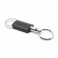 Lincoln Black Logo Metal Aluminum Valet Pull Apart Key Chain Ring Fob