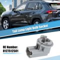 No 8127512501 Car Tail Lamp Light Bulb Socket Fit For Toyota Rav4 2013-2016 Taillight Holder Base