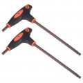 Uxcell 5mm Ball End Hex Key T-handle Wrench Spanner Metric S2 Steel 2 Pcs