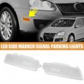 X Autohaux 1 Pair Exterior Side Marker Front Fender Lights Lamps Housings For Volkswagen Mk5 Golf Gti Rabbit 2006-2009 Jetta